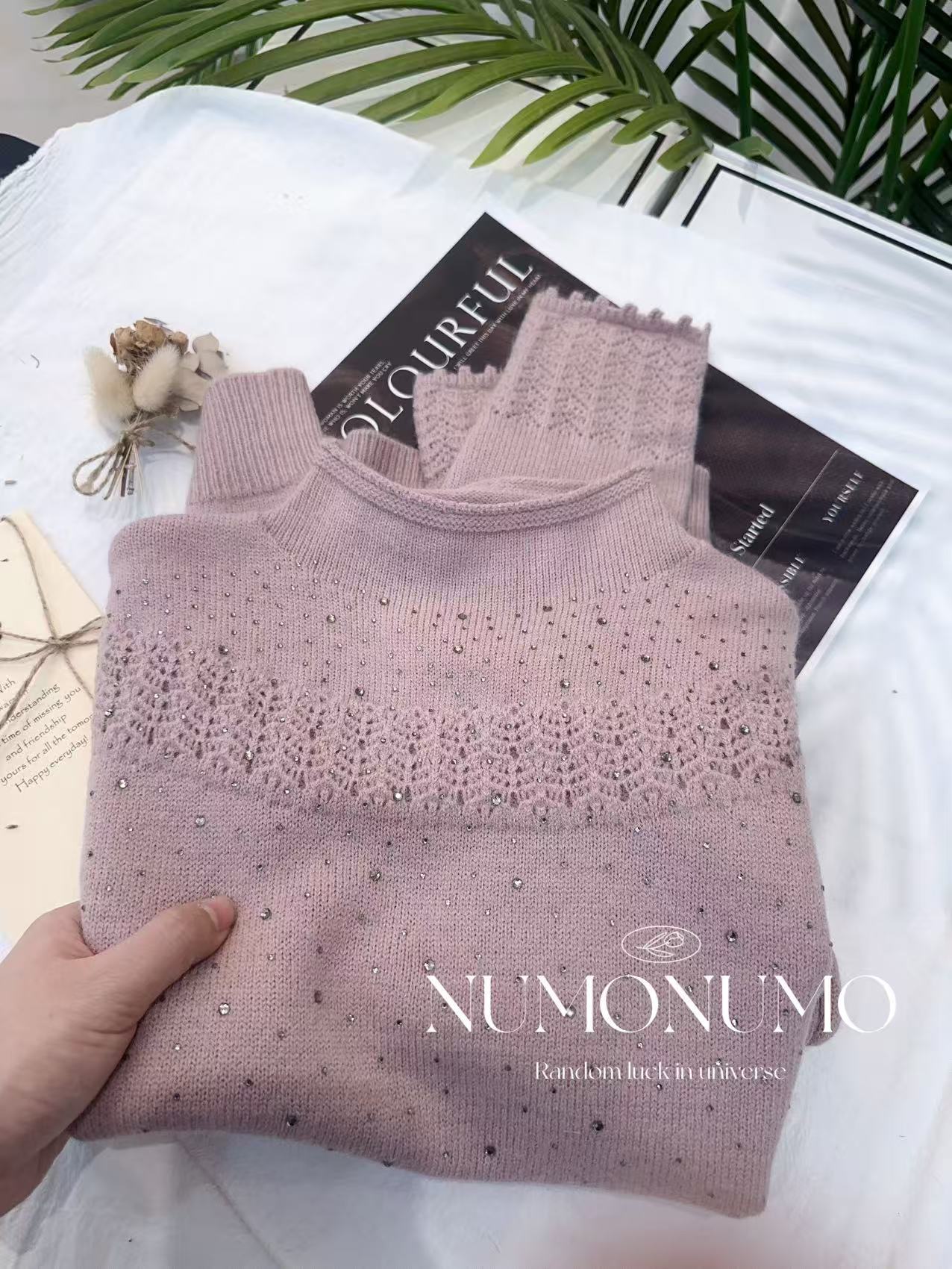 【璀璨星空】精纺2025新款套头百搭针织套头百搭A698