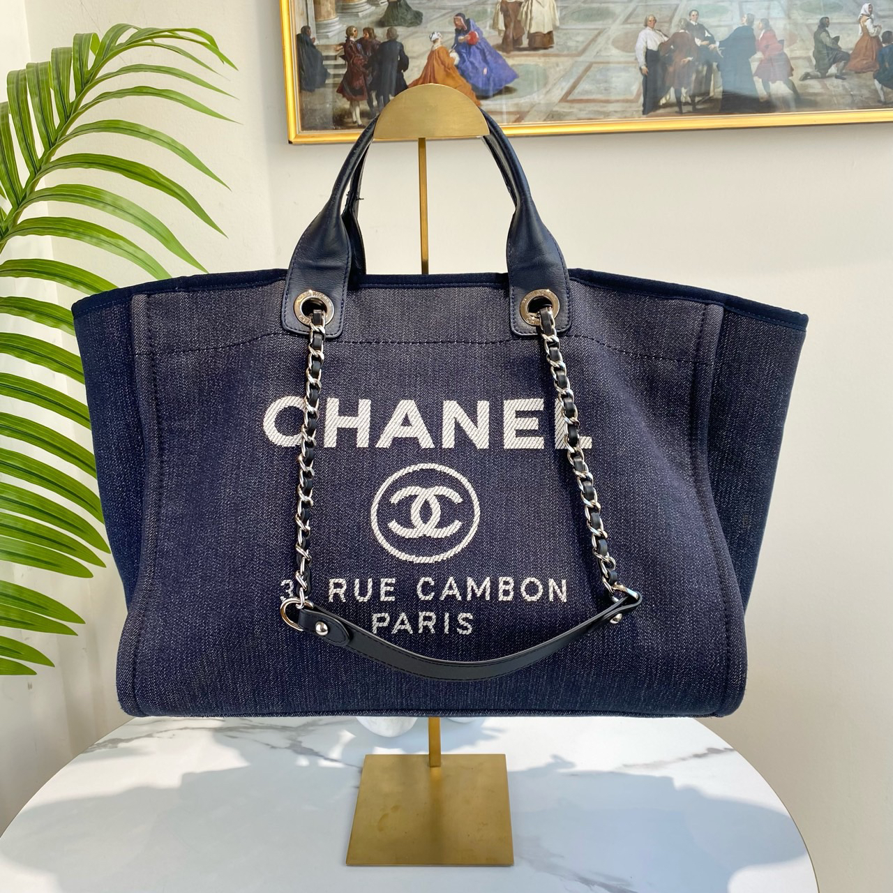 95新 Chanel/香奈儿 御古屋/29532/沙滩 肩带后配