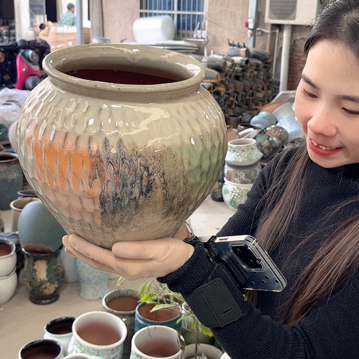 正品口18高23花盆……