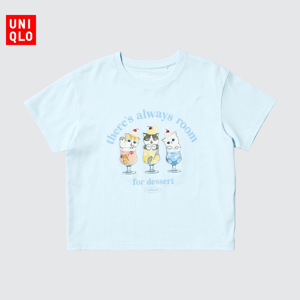 童装女童mofusand UT/短袖T恤优衣库印花26春夏新款483375