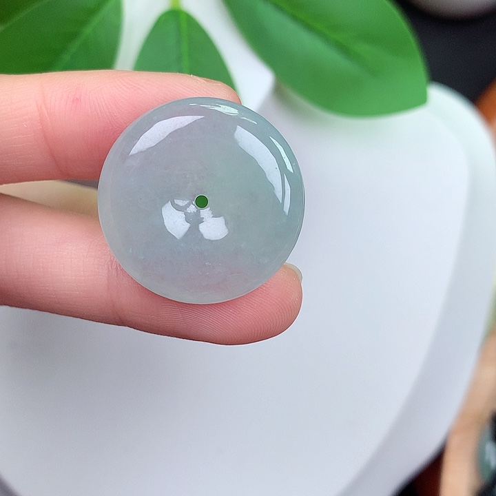 颈饰未镶嵌翡翠40号 24.3-5.5mm