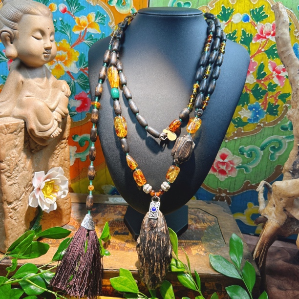 925银银制品 锦钰原创手工设计古风套链