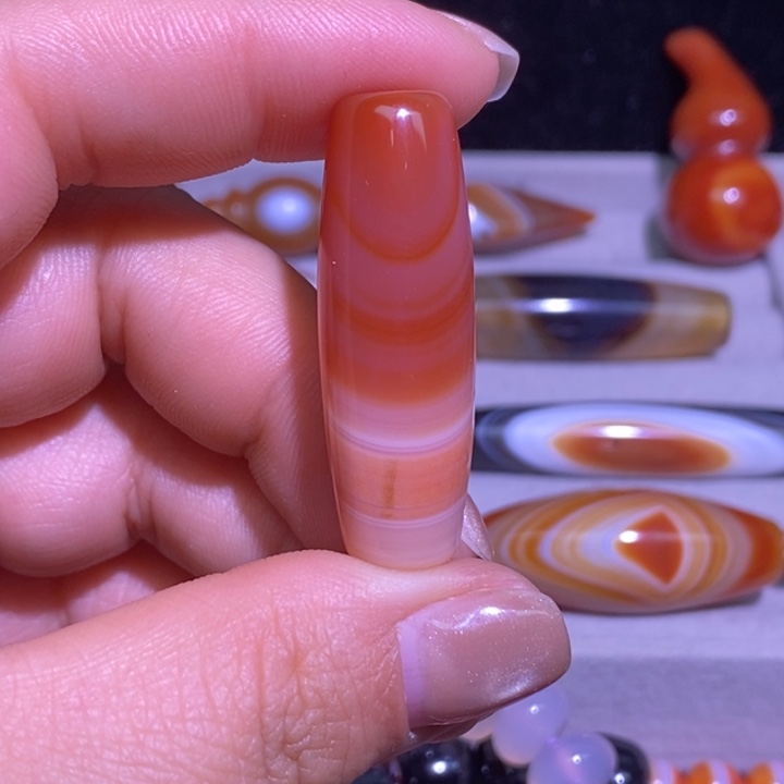 玛瑙/玉髓未镶嵌颈饰