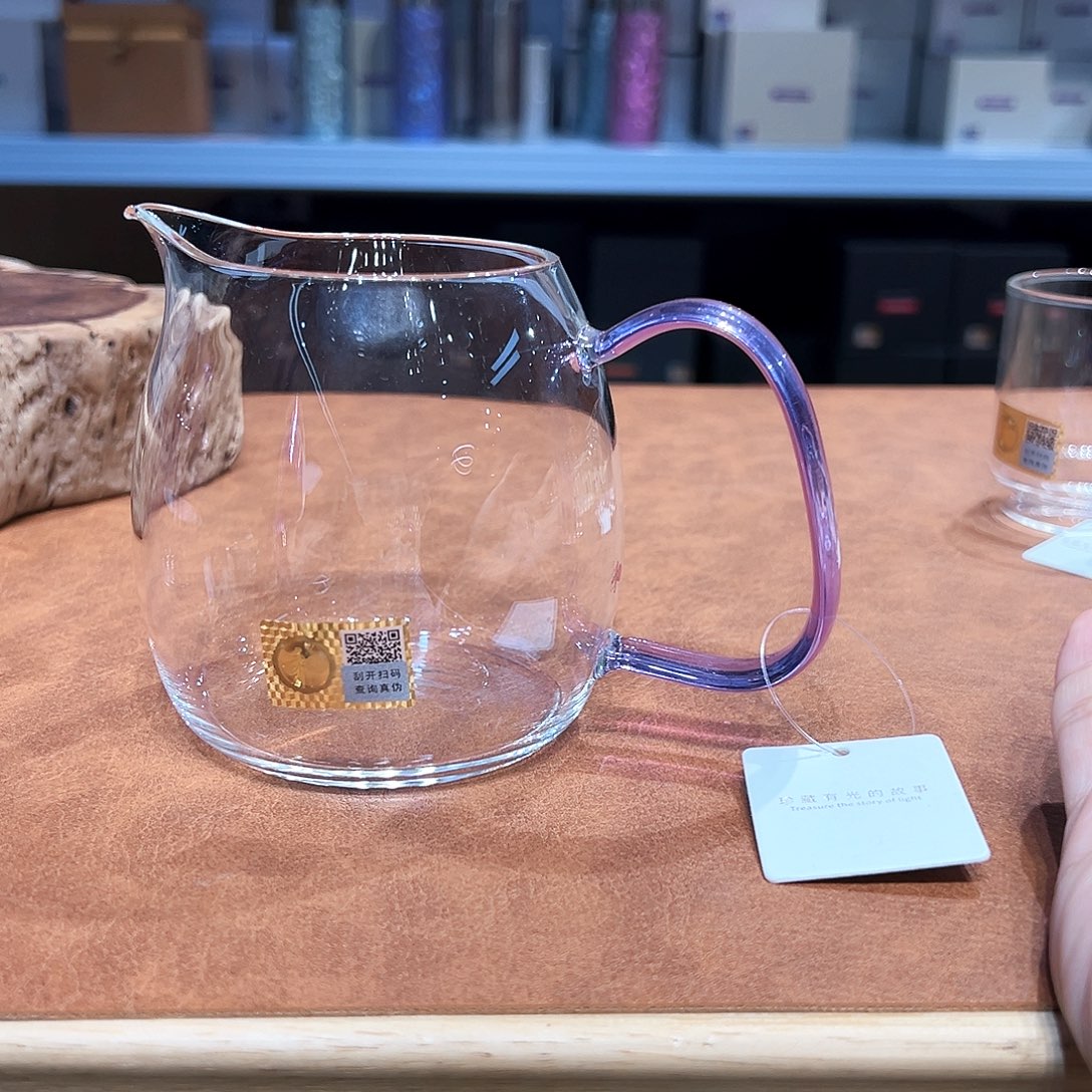 禾器泰然公道杯浅紫色