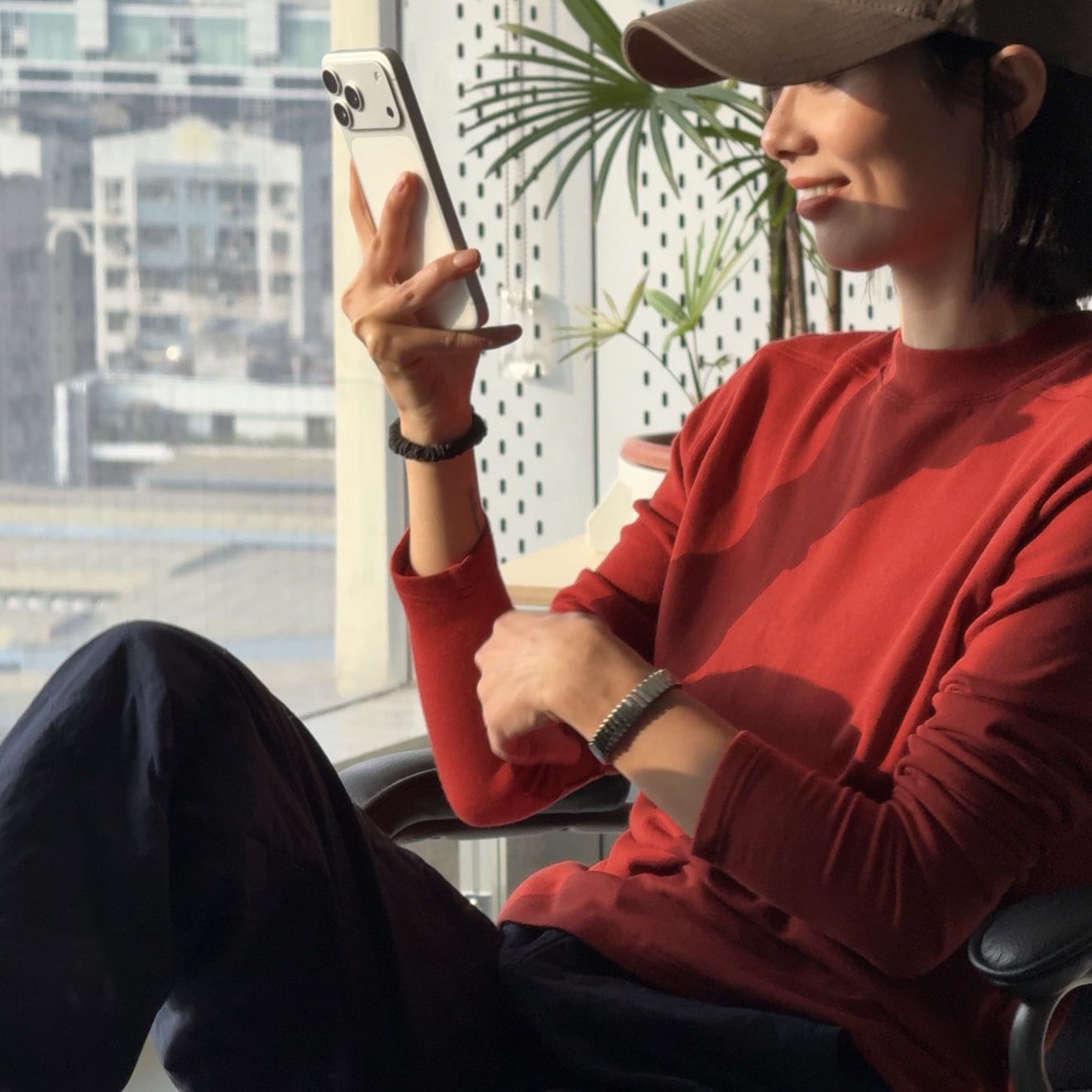 琴仔 百搭纯色小高领弹力修身正肩打底上衣长袖T恤女 Z1202