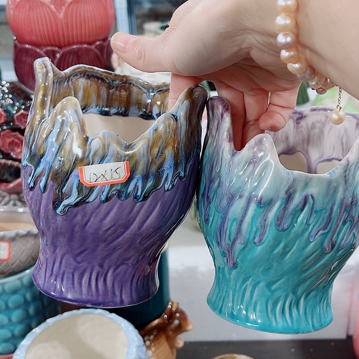 多肉花盆满10元包邮