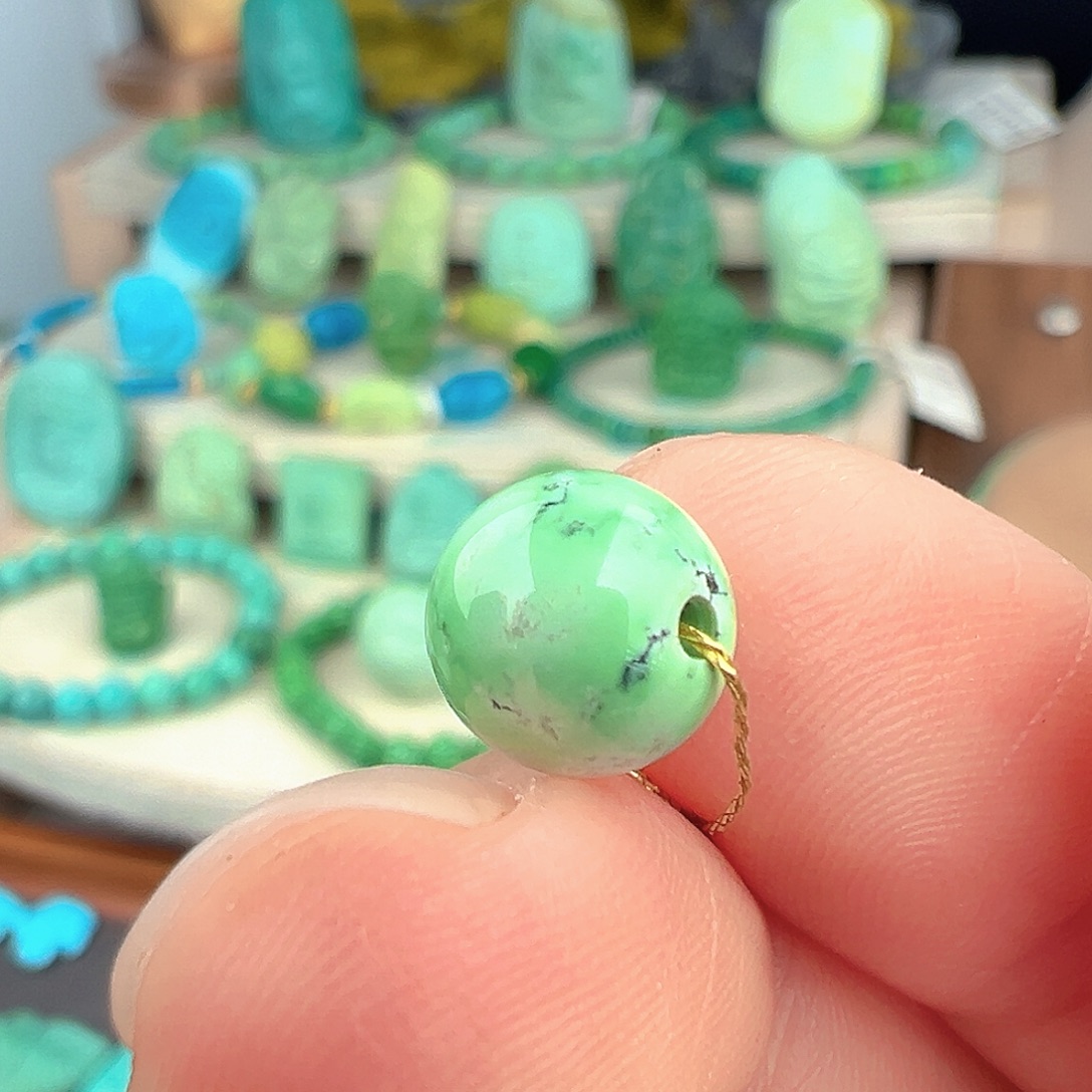 绿松石未镶嵌主播万珍