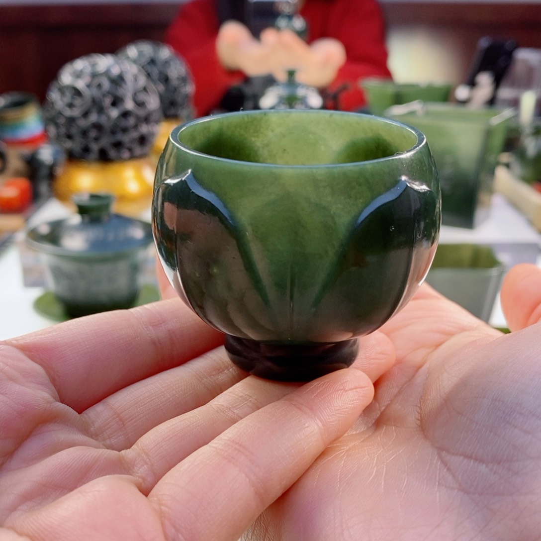 和田玉（青玉）摆件未镶嵌