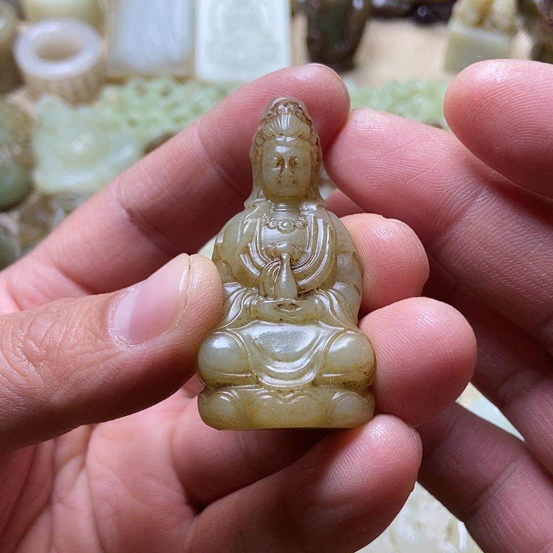 和田玉挂件未镶嵌