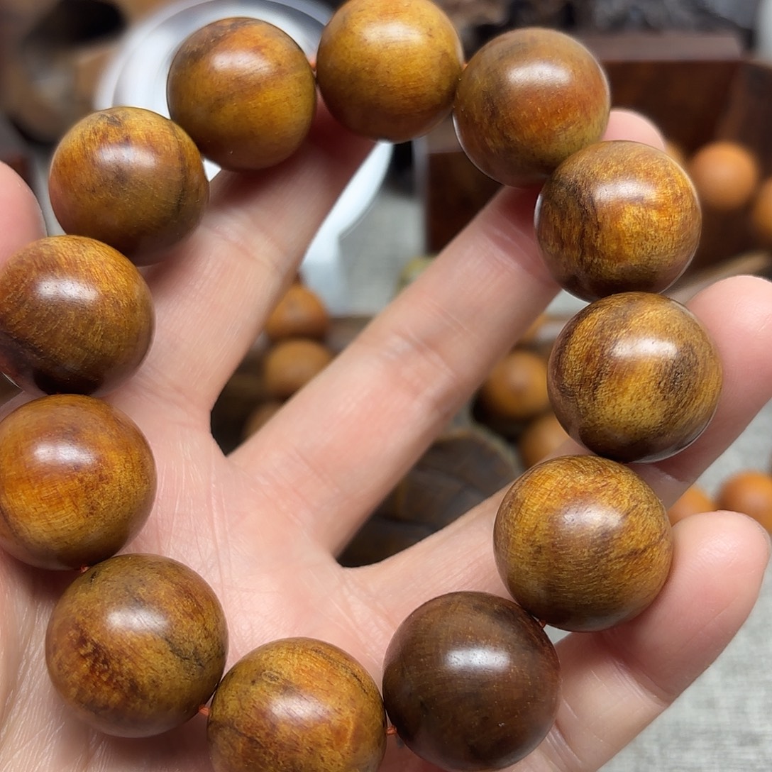 起***。贡木印贡手链2.0蜜糖