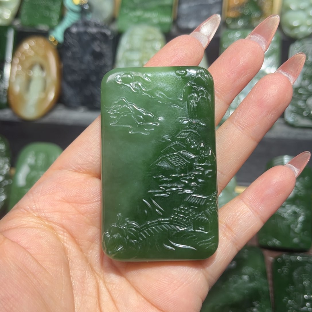 和田玉挂件未镶嵌宁***灬