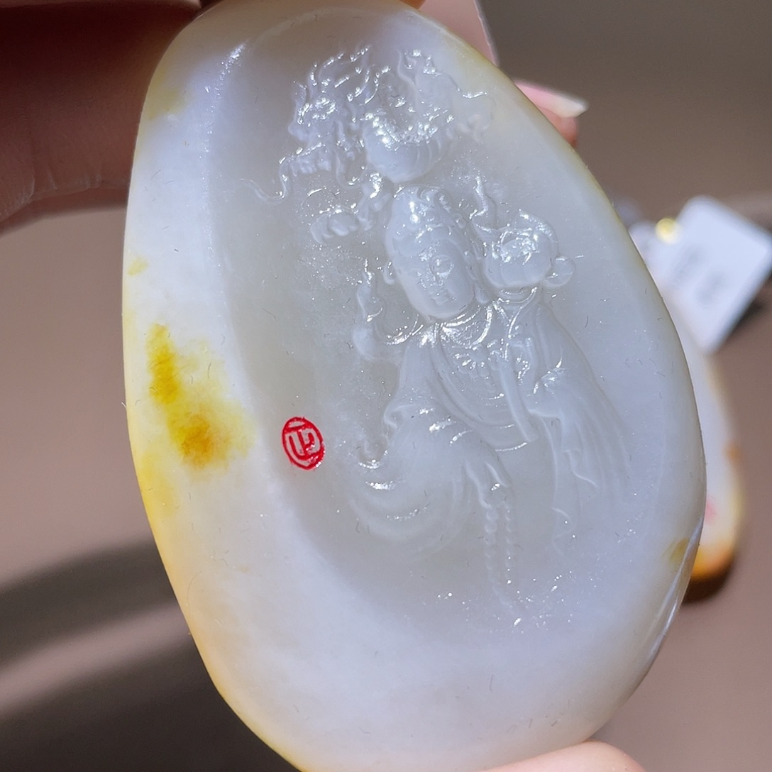 和田玉颈饰未镶嵌Z6