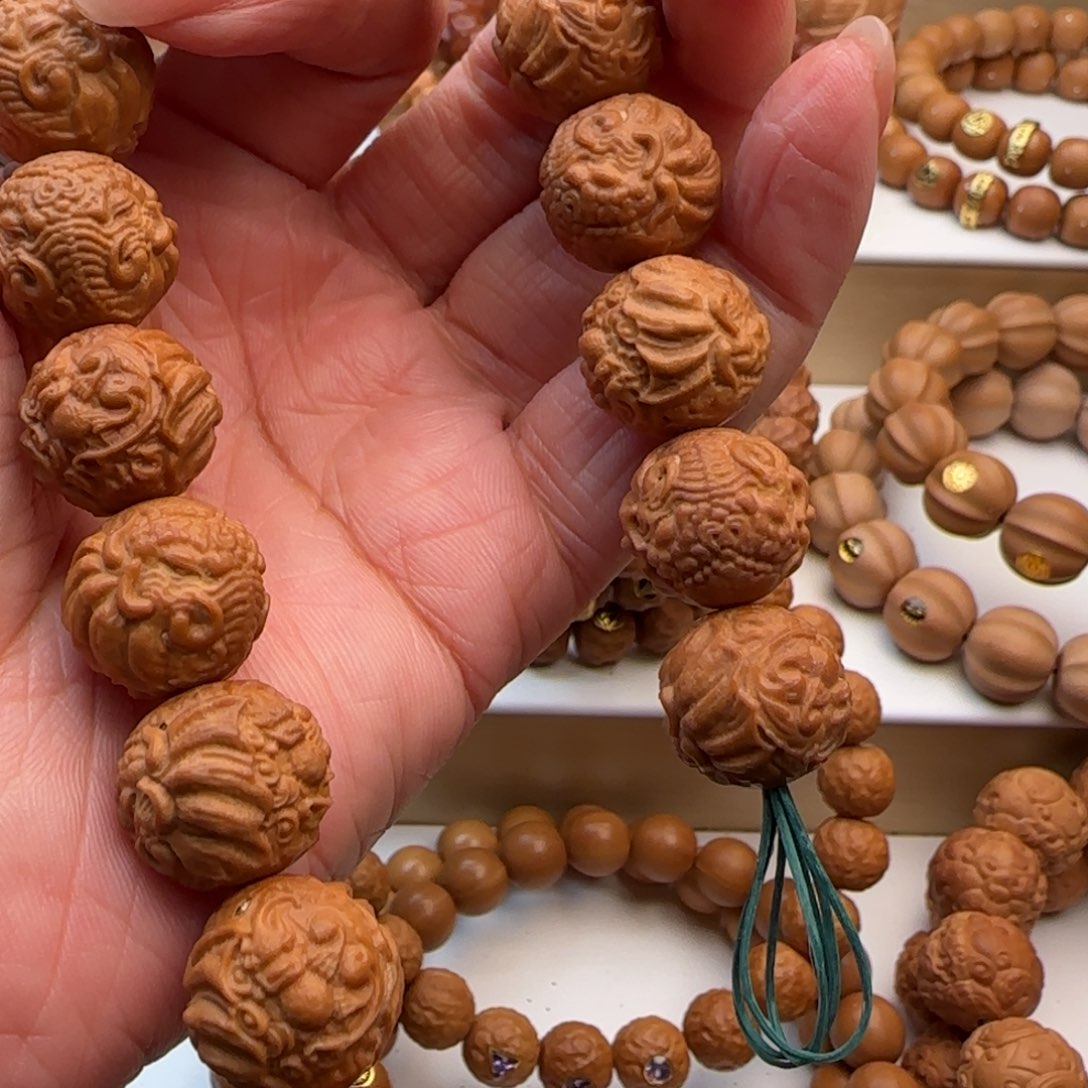 旷***克猴头核桃手串全品象神貔貅