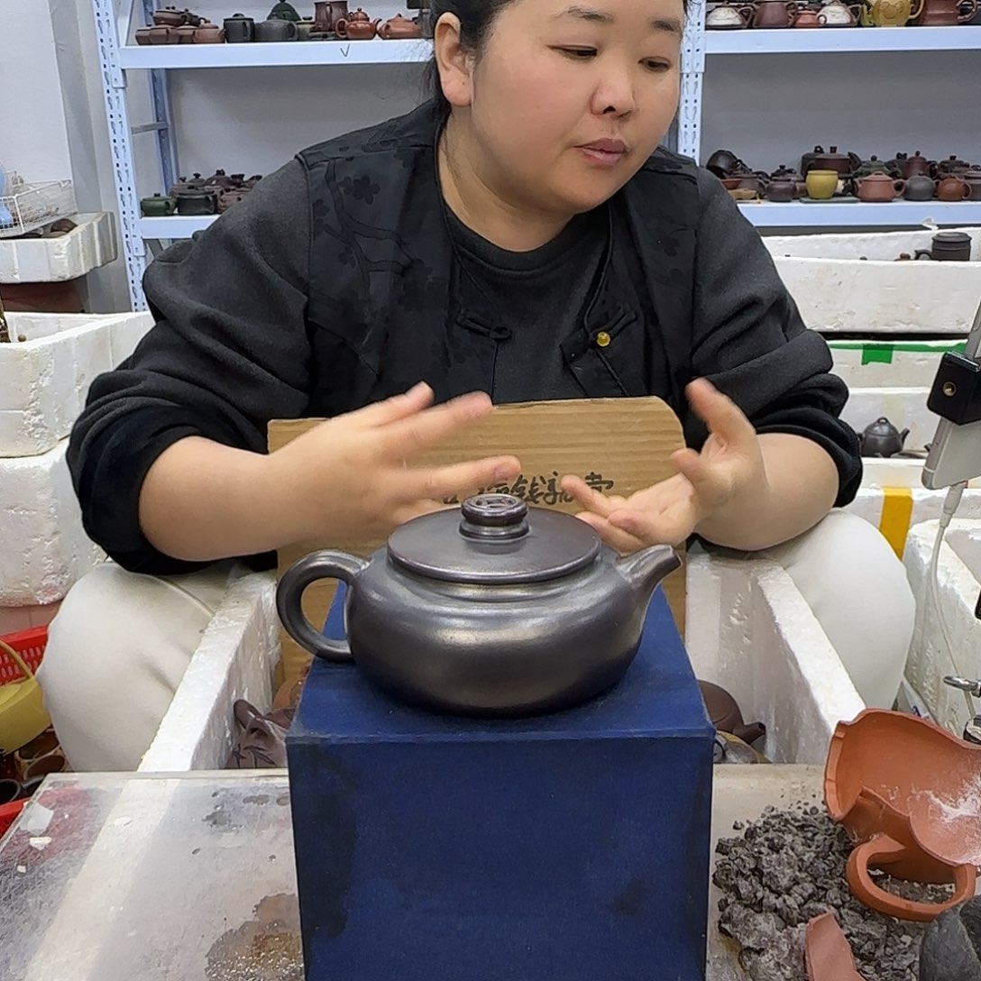紫砂茶壶宜兴紫砂壶瑕疵处理