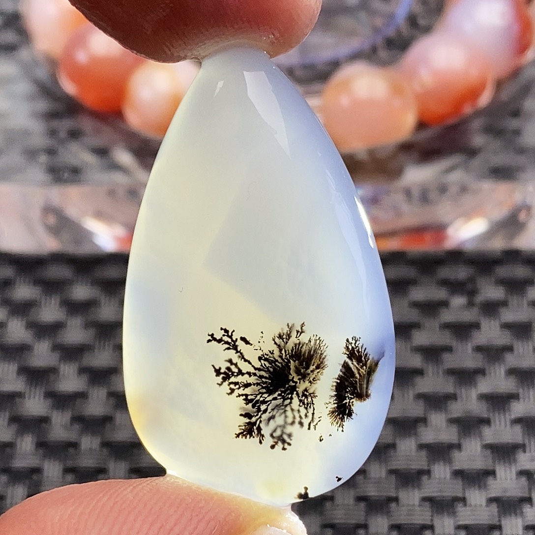 玛瑙/玉髓未镶嵌吊坠(不含链)1012