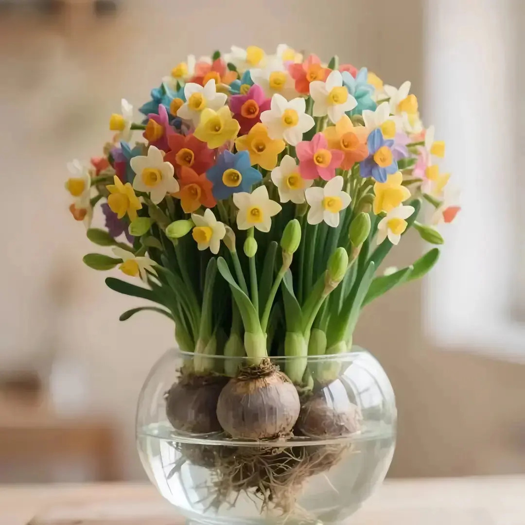 【新品浓香】水仙花水培花卉盆栽阳台客厅四季开花耐寒