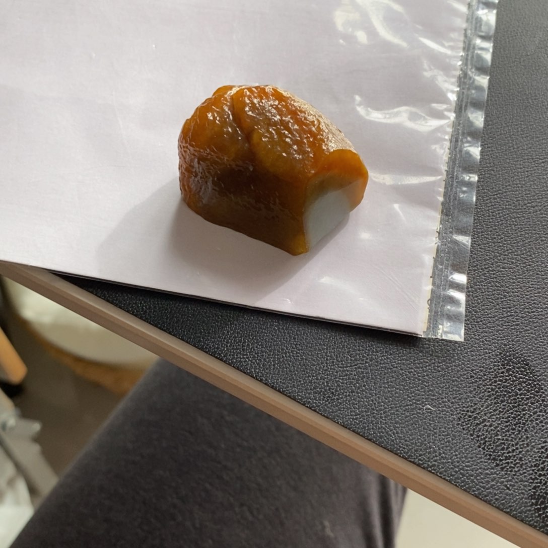 定制翡翠未镶嵌天然红黄翡立体手把件