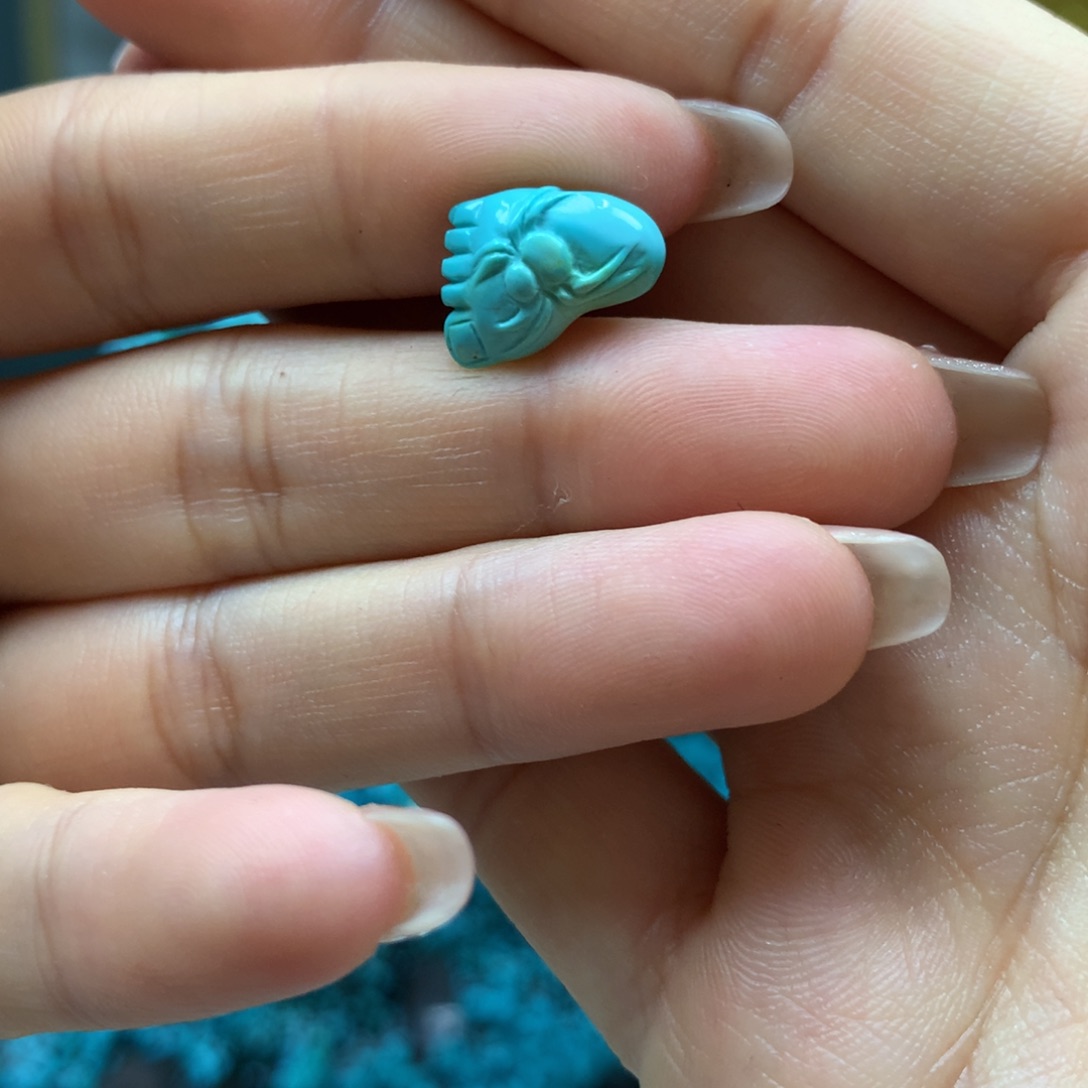 绿松石配饰未镶嵌