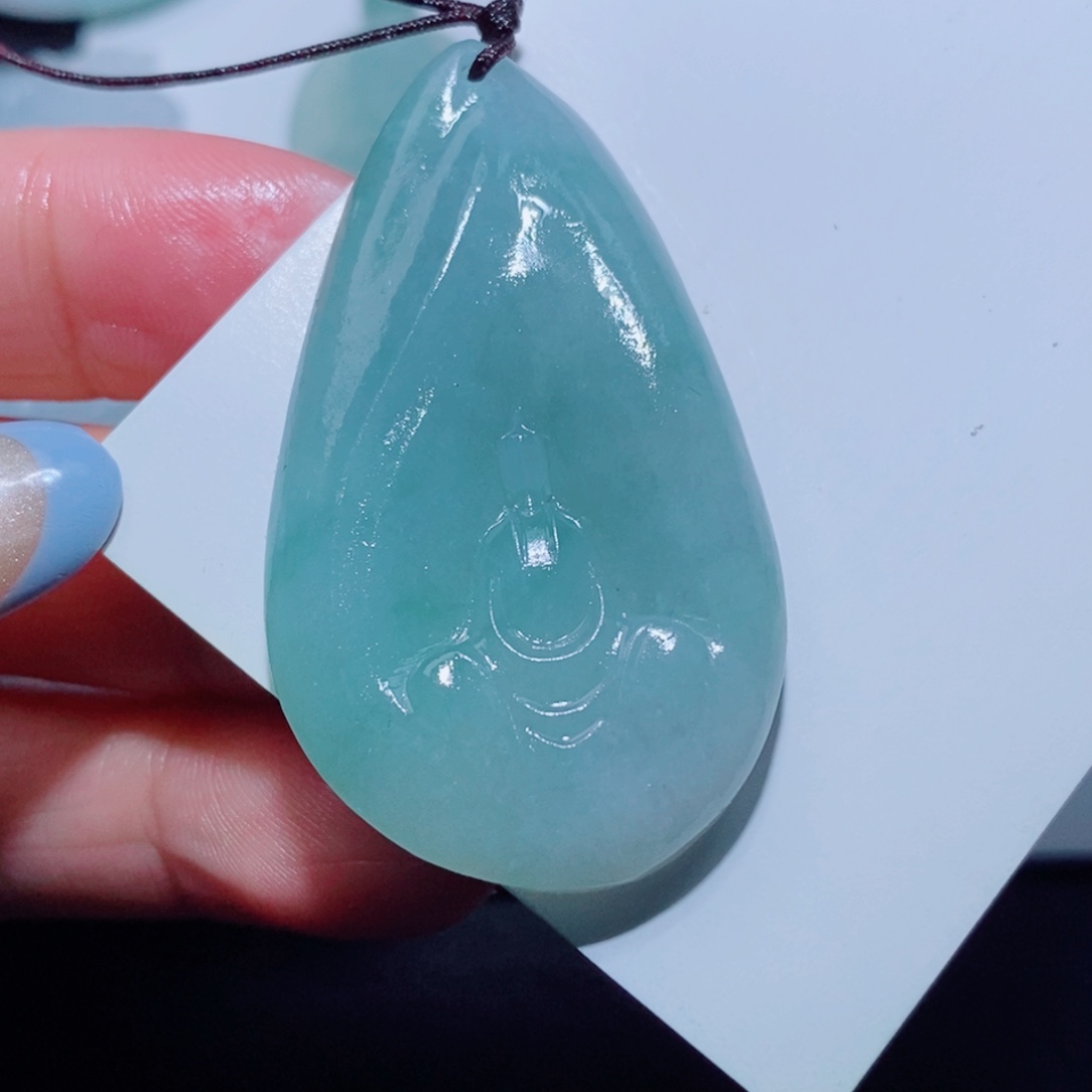 定制翡翠未镶嵌定制毛货翡翠挂件