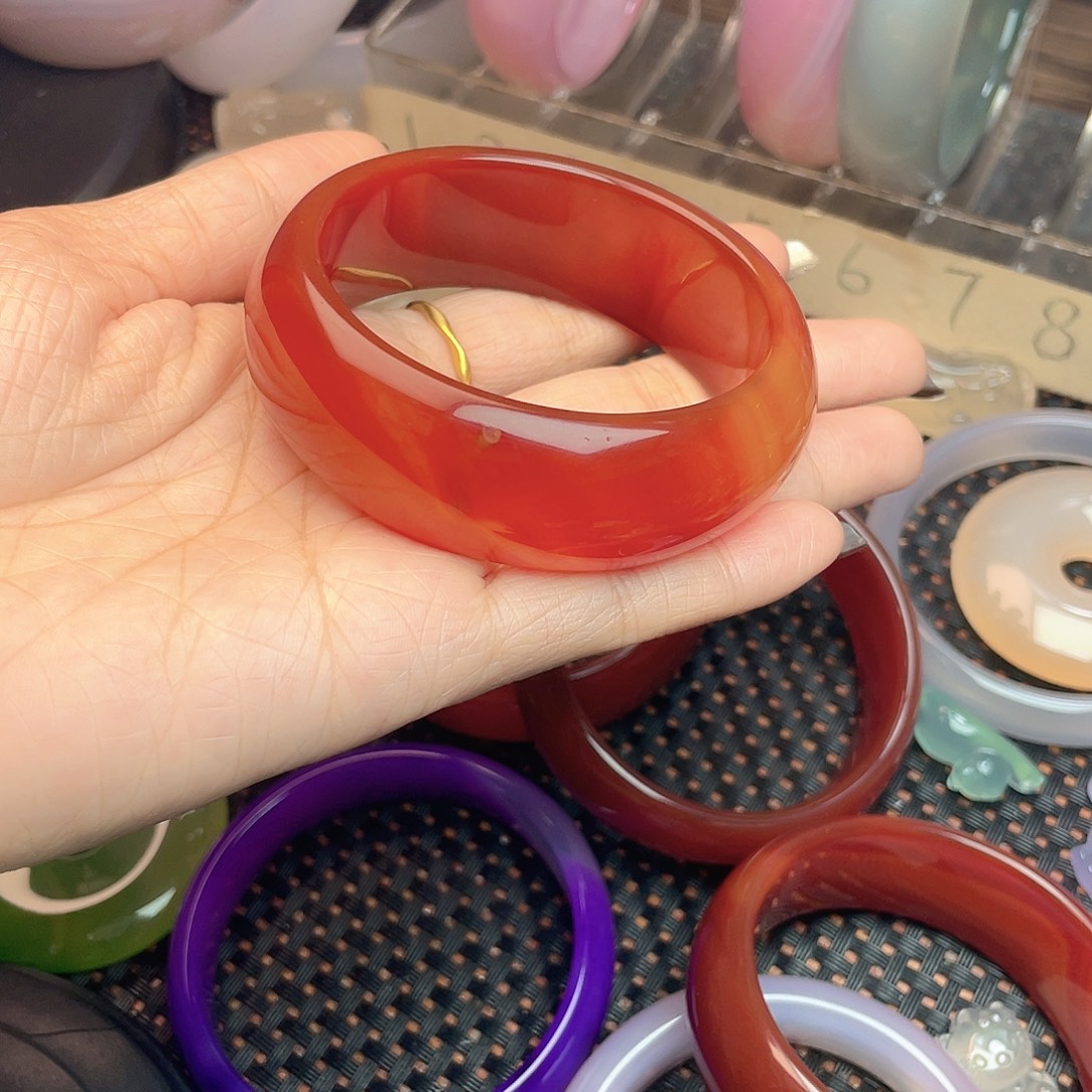 玛瑙/玉髓合金手镯