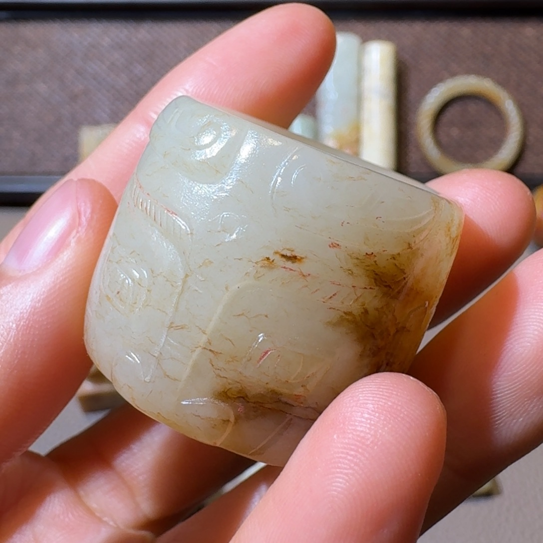 绿松石耳饰未镶嵌隔**叔