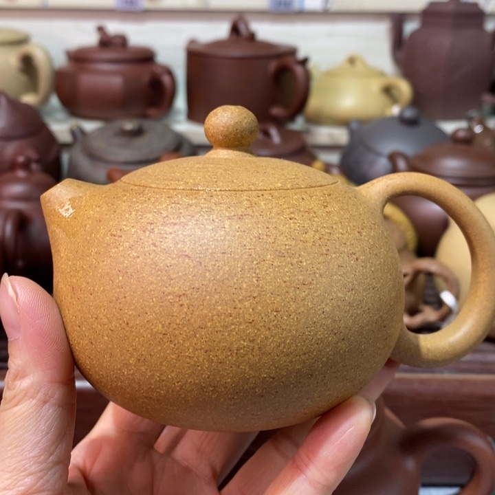 茶壶紫砂微瑕处理一把