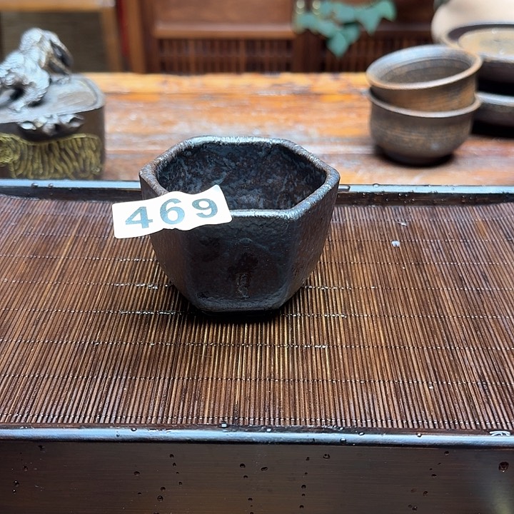 纯手工制作粗陶茶具