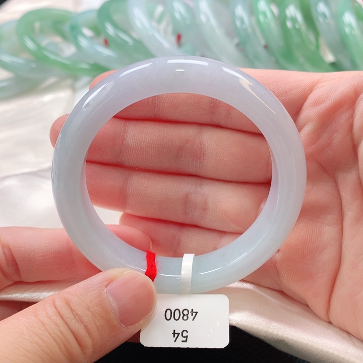 翡翠手镯未镶嵌缅甸A货翡翠手镯