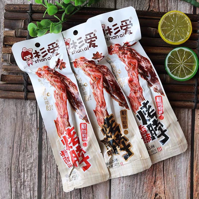 【个单】杉爱鸡脖 4张麻麻换1袋 保底8袋