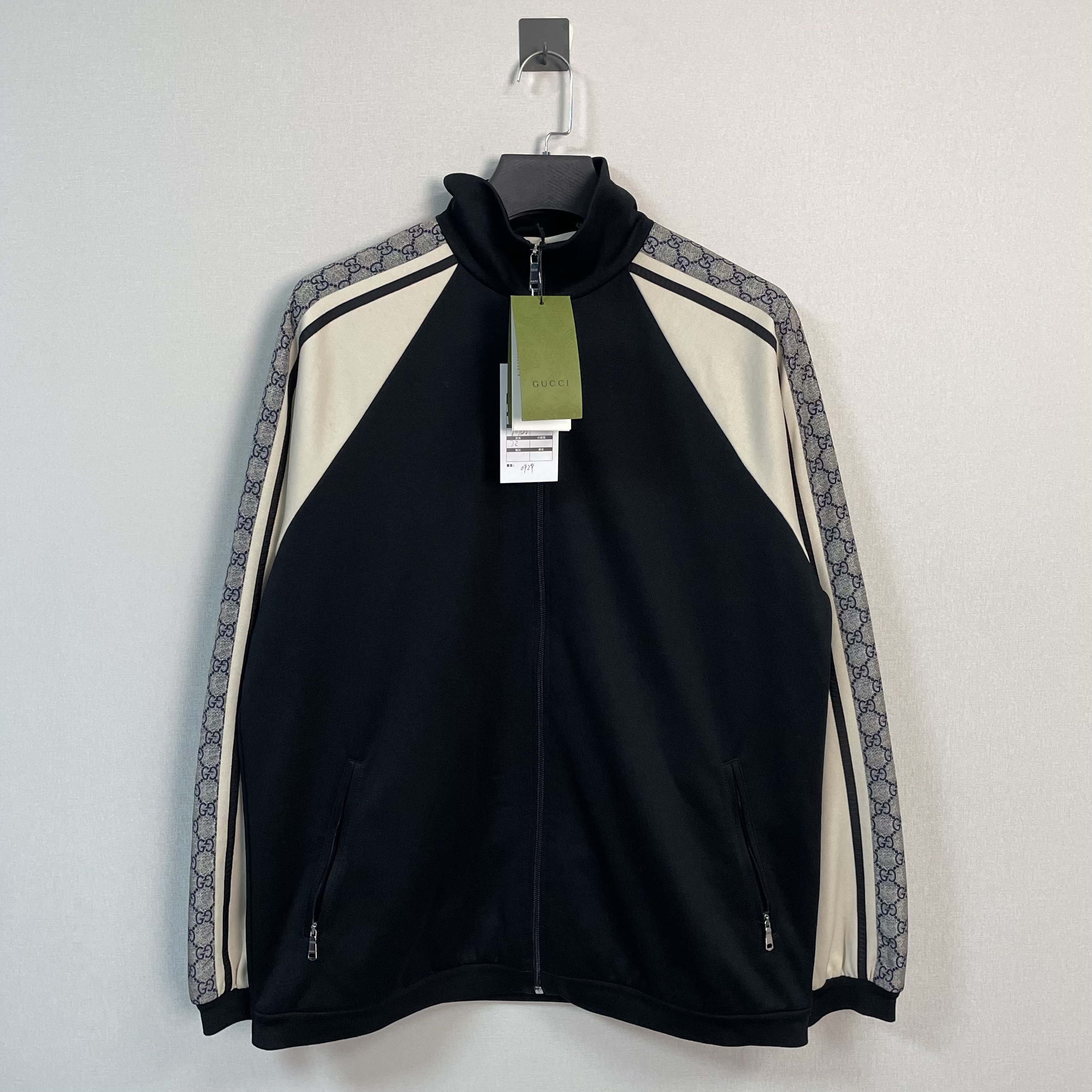 未使用 GUCCI/古驰 新款蛇纹校服外套/M码/带吊/价14200 A0010