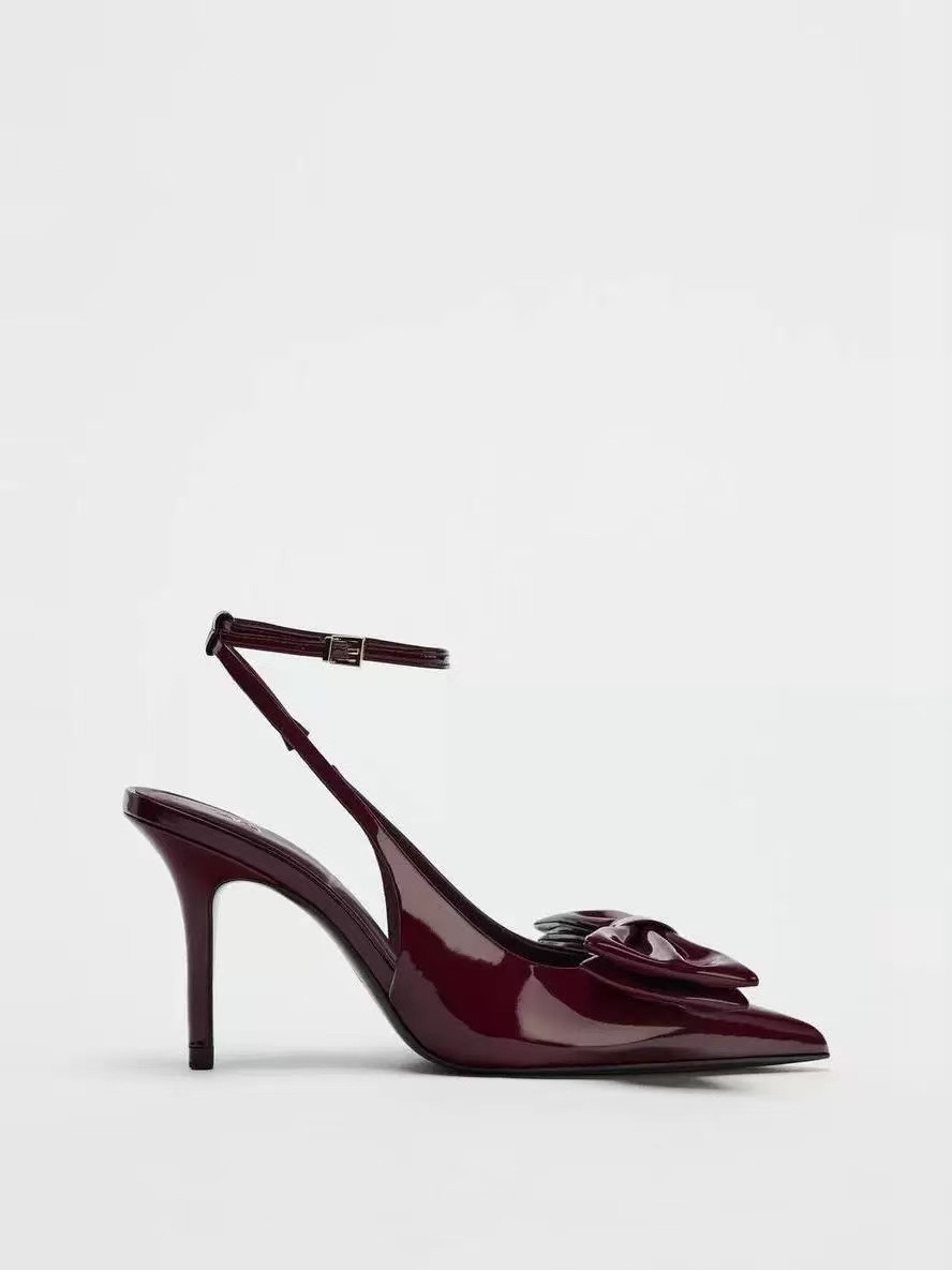 尖头细跟高跟鞋女鞋