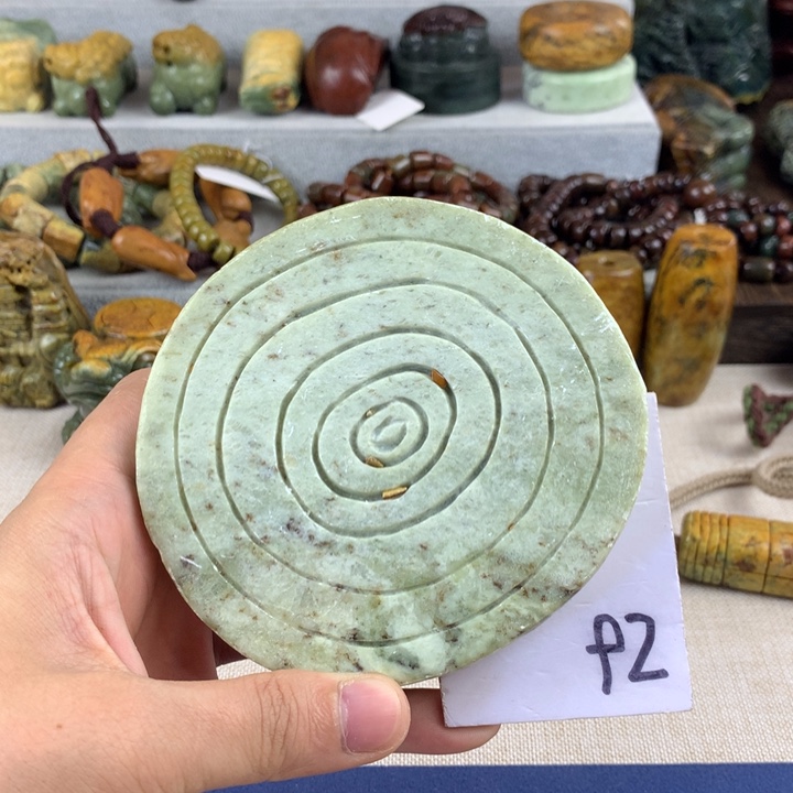 岫岩河磨玉（透闪石质玉）未镶嵌珠宝奇石