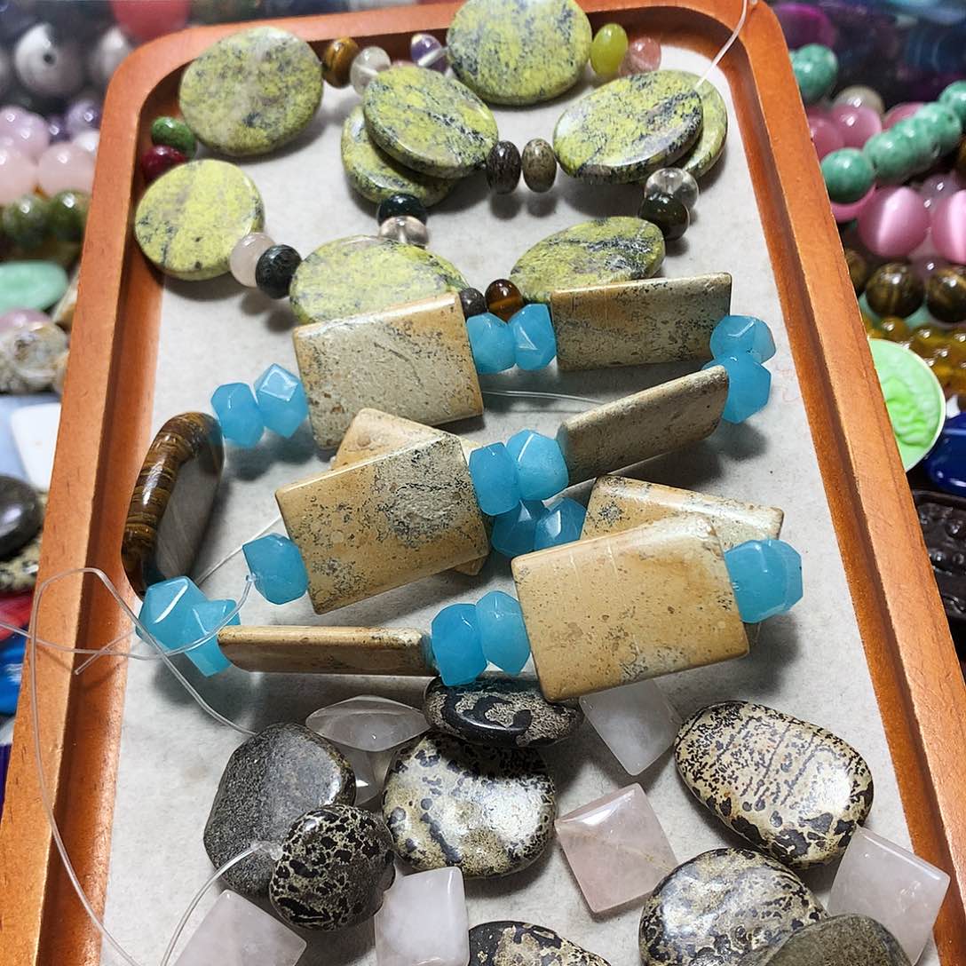 未镶嵌手串玛瑙/玉髓三条