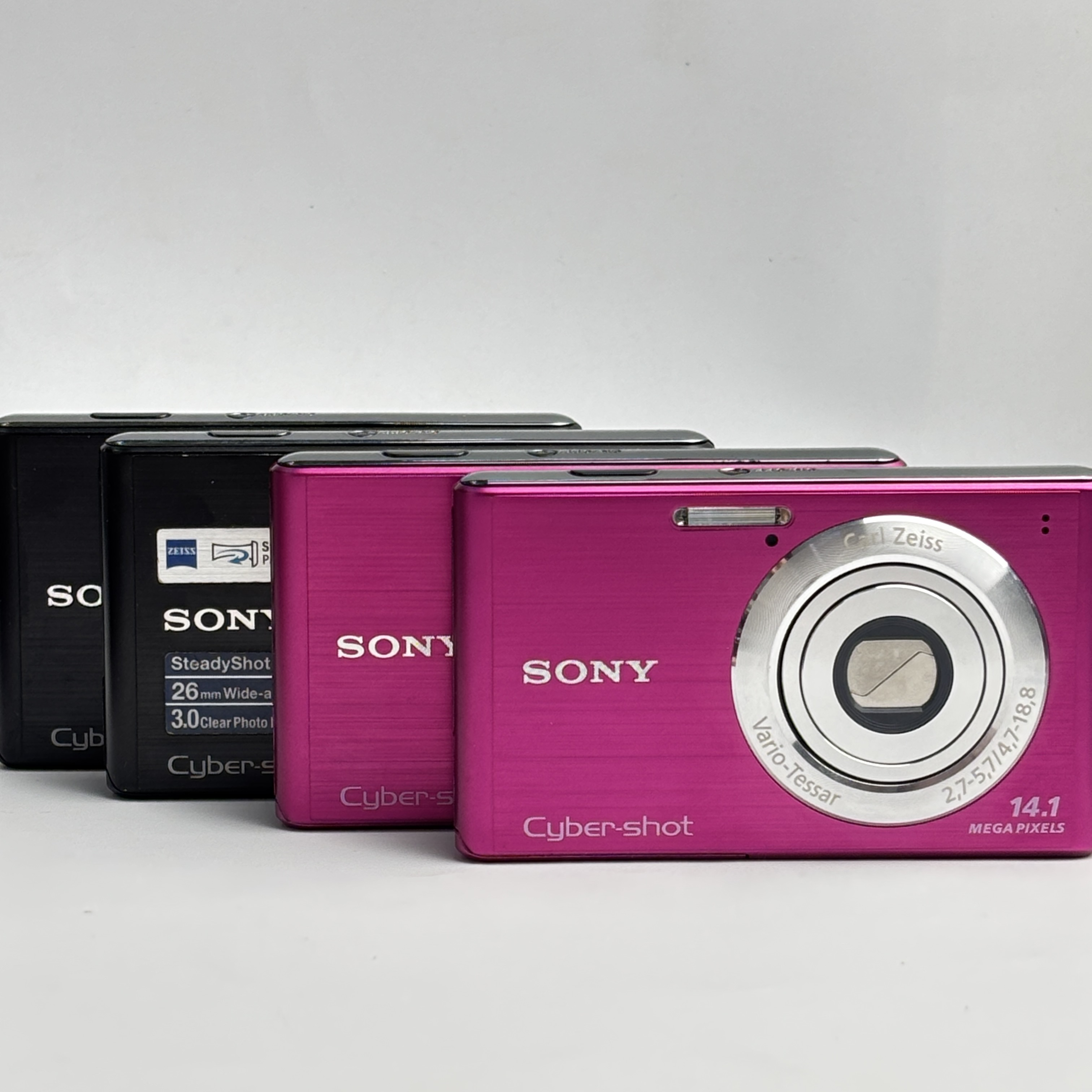 95新 Sony/索尼 w550爆款1410万像素4倍变焦复古ccd爆款平替