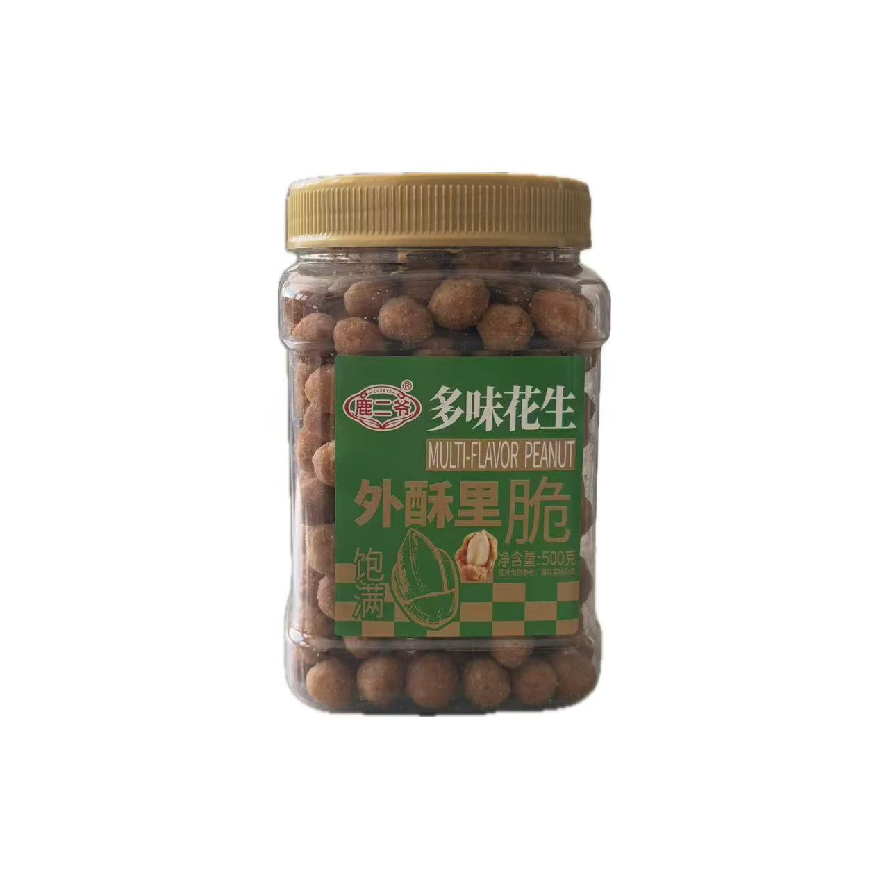 鹿二爷 多味花生 外酥里脆 500g