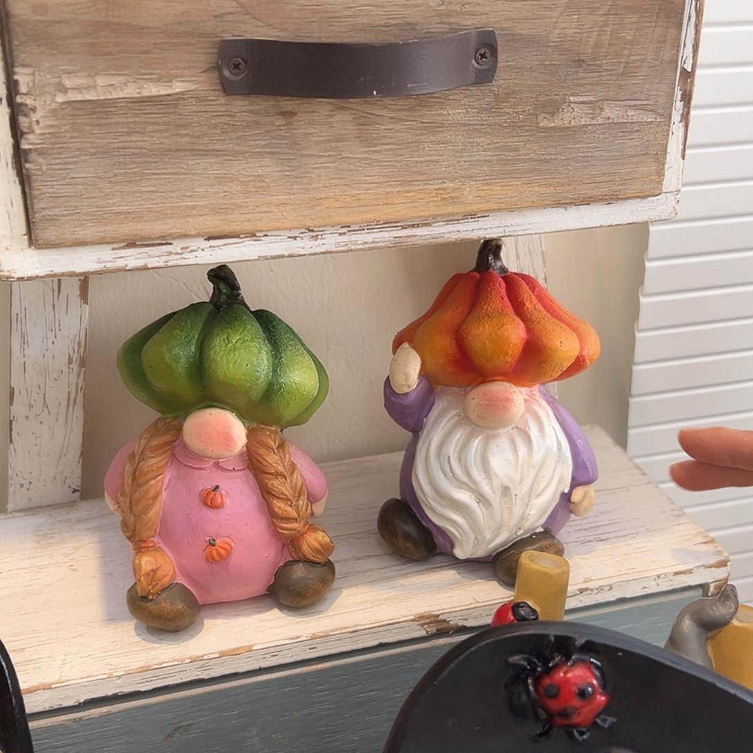 花园摆件红红火火