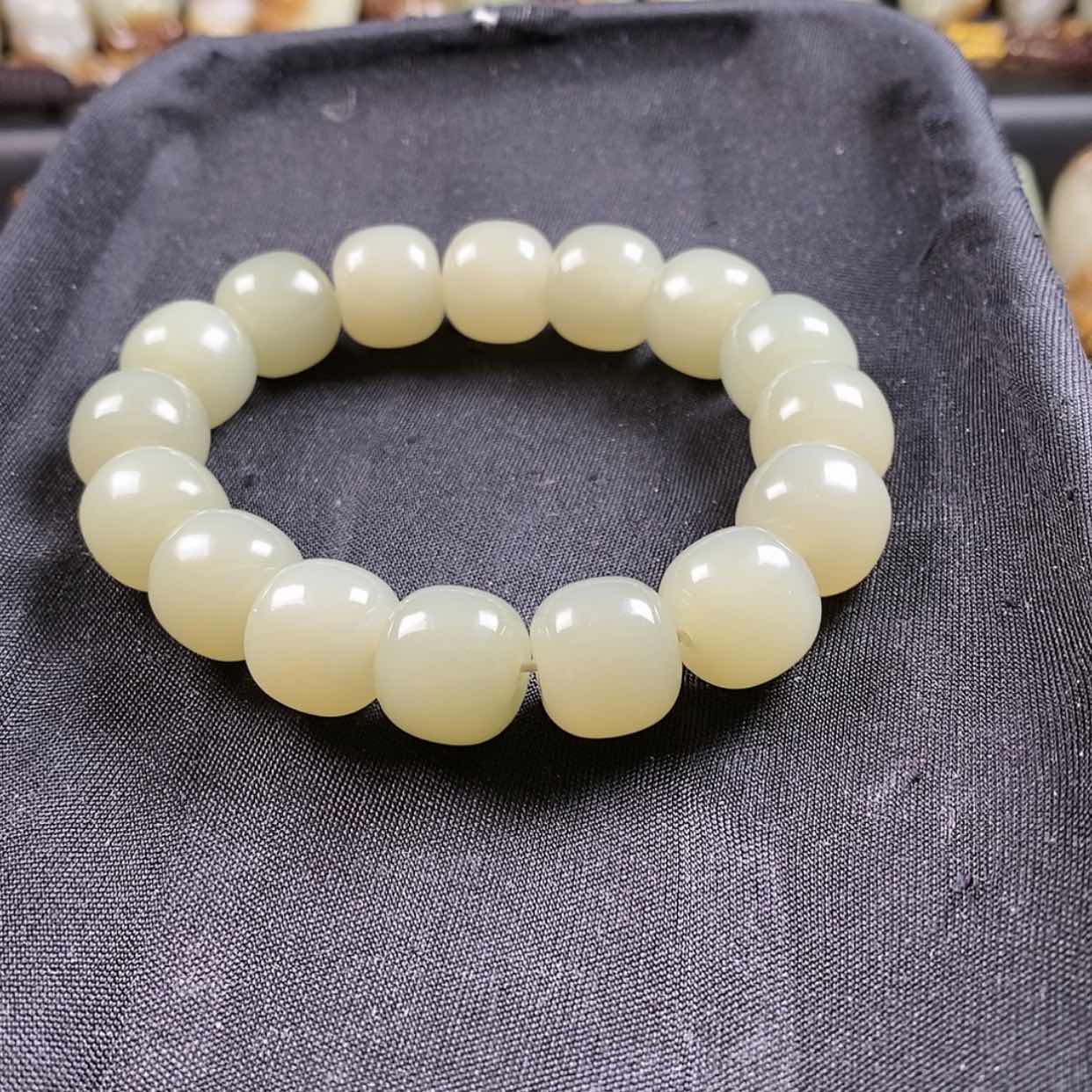 【闪购商品】和田玉（糖玉）手链未镶嵌