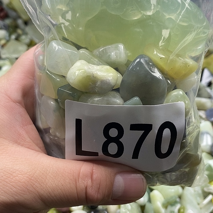 岫玉鱼缸石未镶嵌