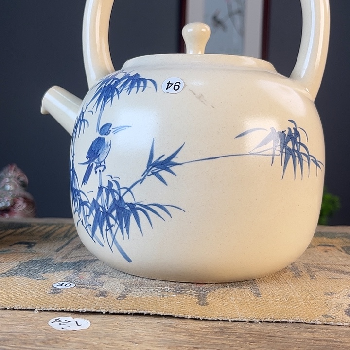 摆件景德柴烧茶杯多人