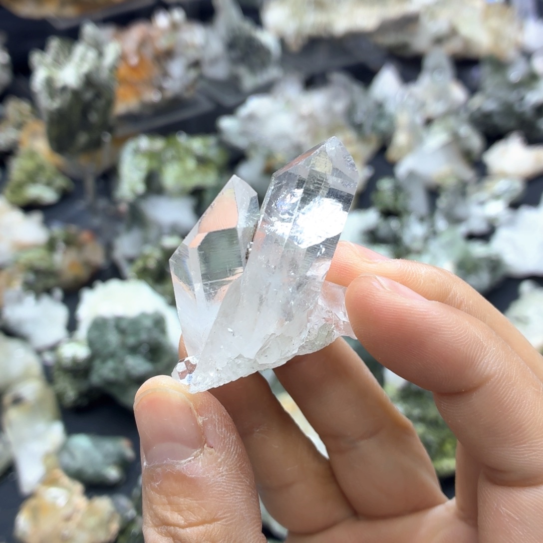 石材双尖超透白水