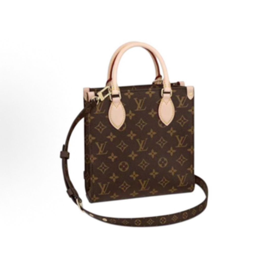 未使用 LouisVuitton/路易威登 老花经典琴谱bb手提单肩斜挎包