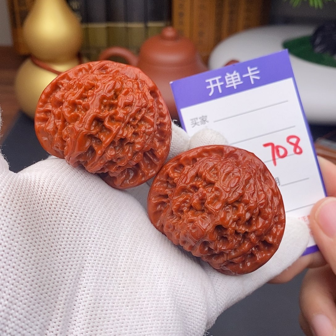 把件文玩核桃51官帽