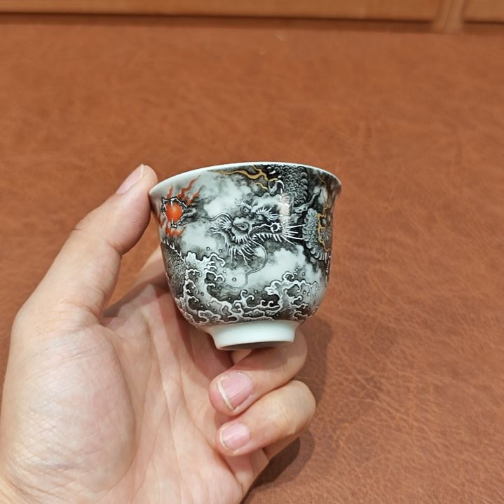 景德镇茶器茶杯主人杯盖碗