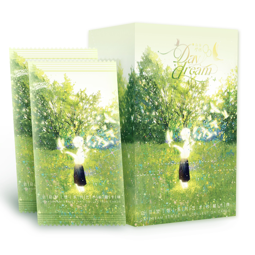【玩法】DAMOCARD艺术集系列第1弹《白日梦想》系列收藏卡牌 默认代拆