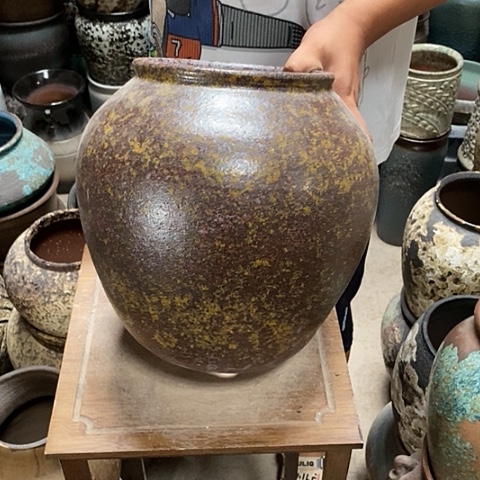 口18高度28酒坛铁锈88