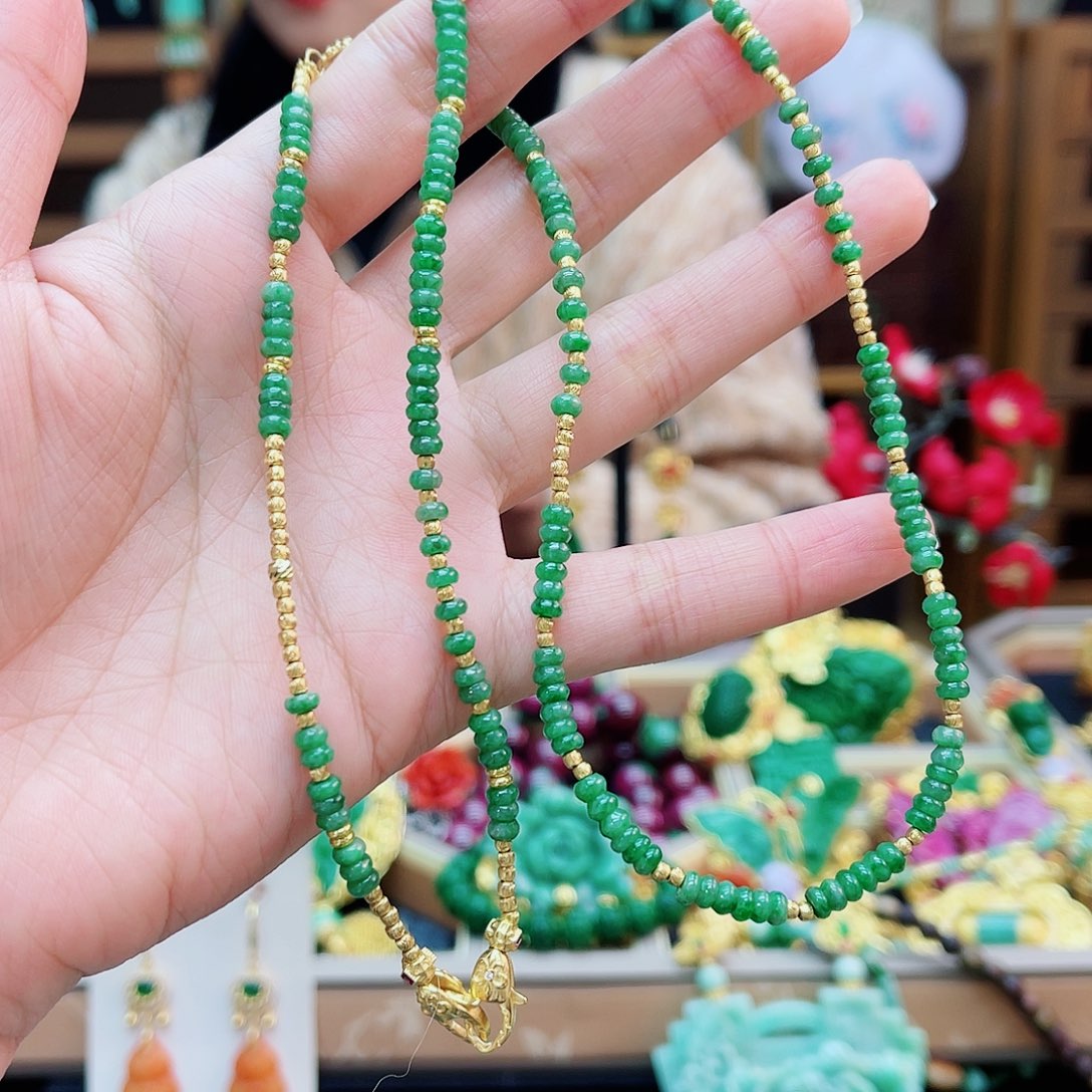 颈饰合金翡翠48小时鉴赏期1