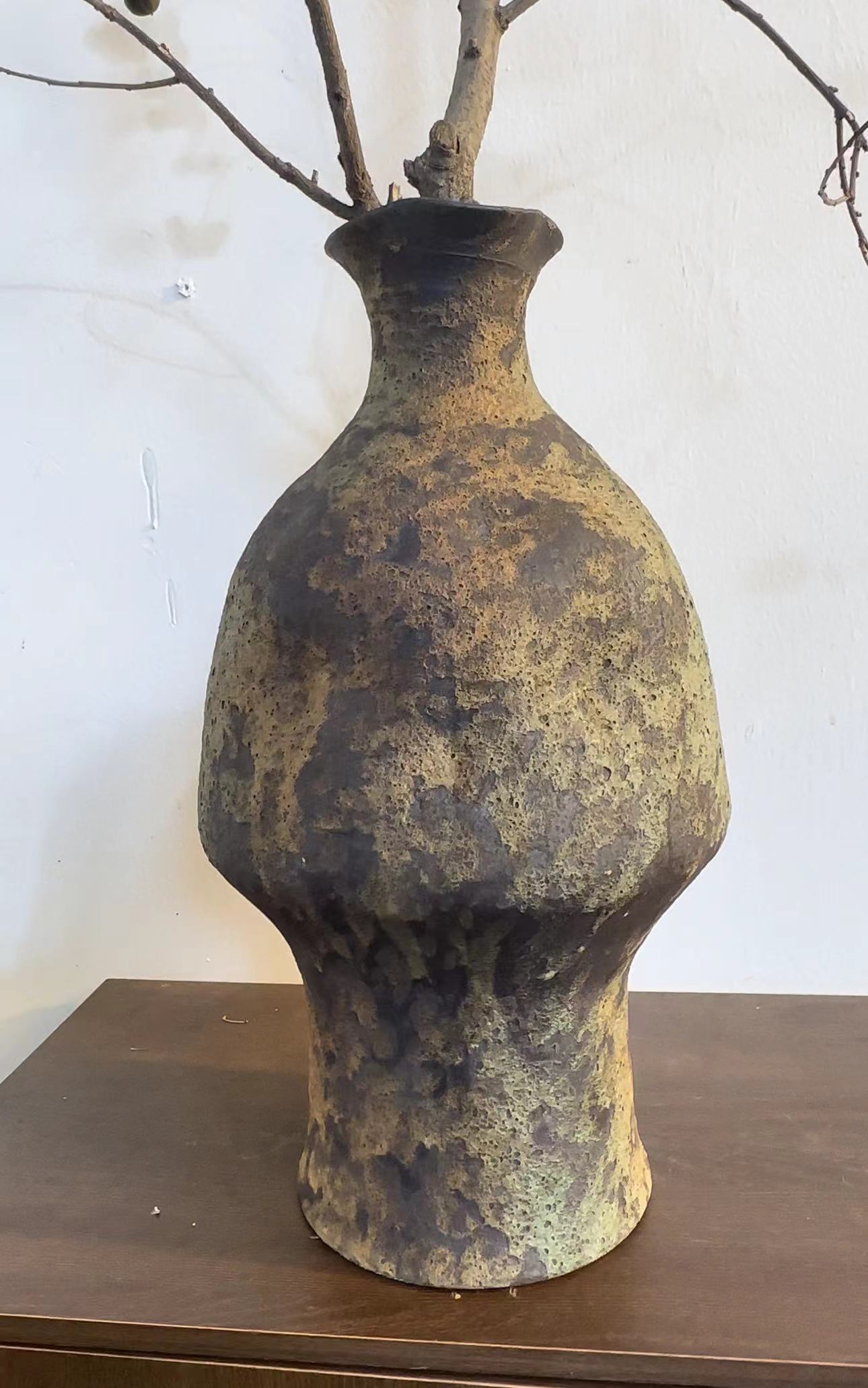 适合桌面插花玄关茶室酒店装饰（高40口径5）复古
