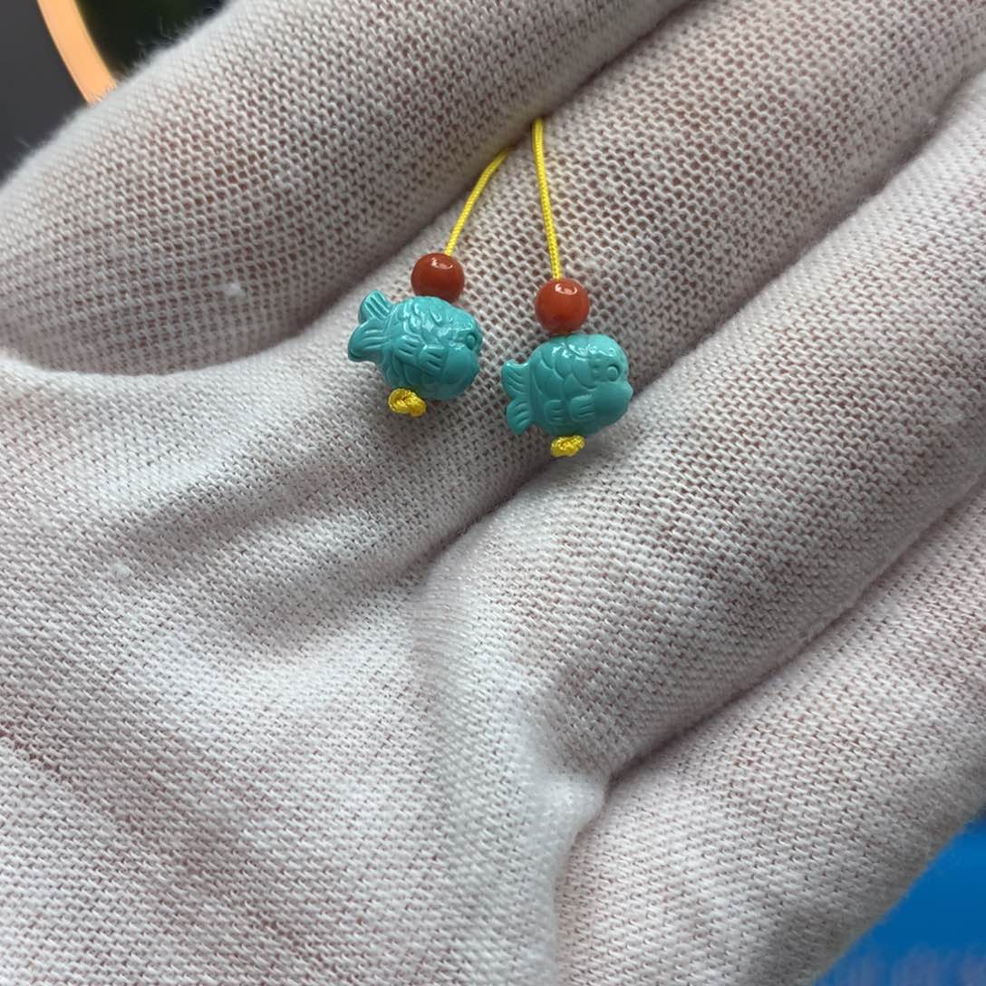 绿松石挂件未镶嵌