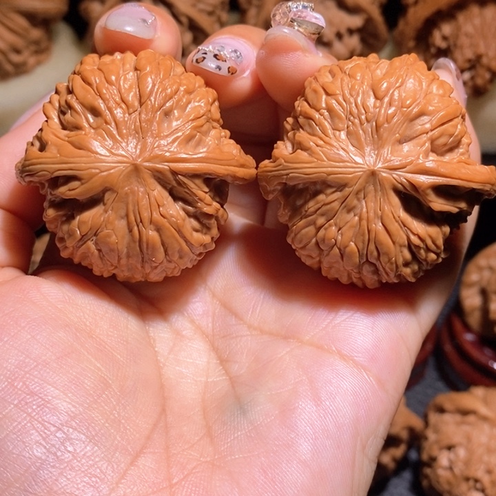 文玩核桃把件42正磨