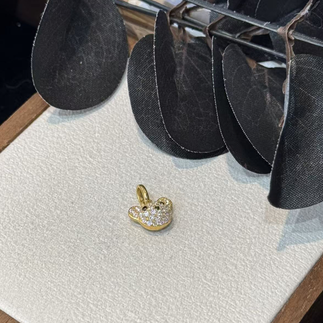 足金999 黄金5G工艺 吊坠